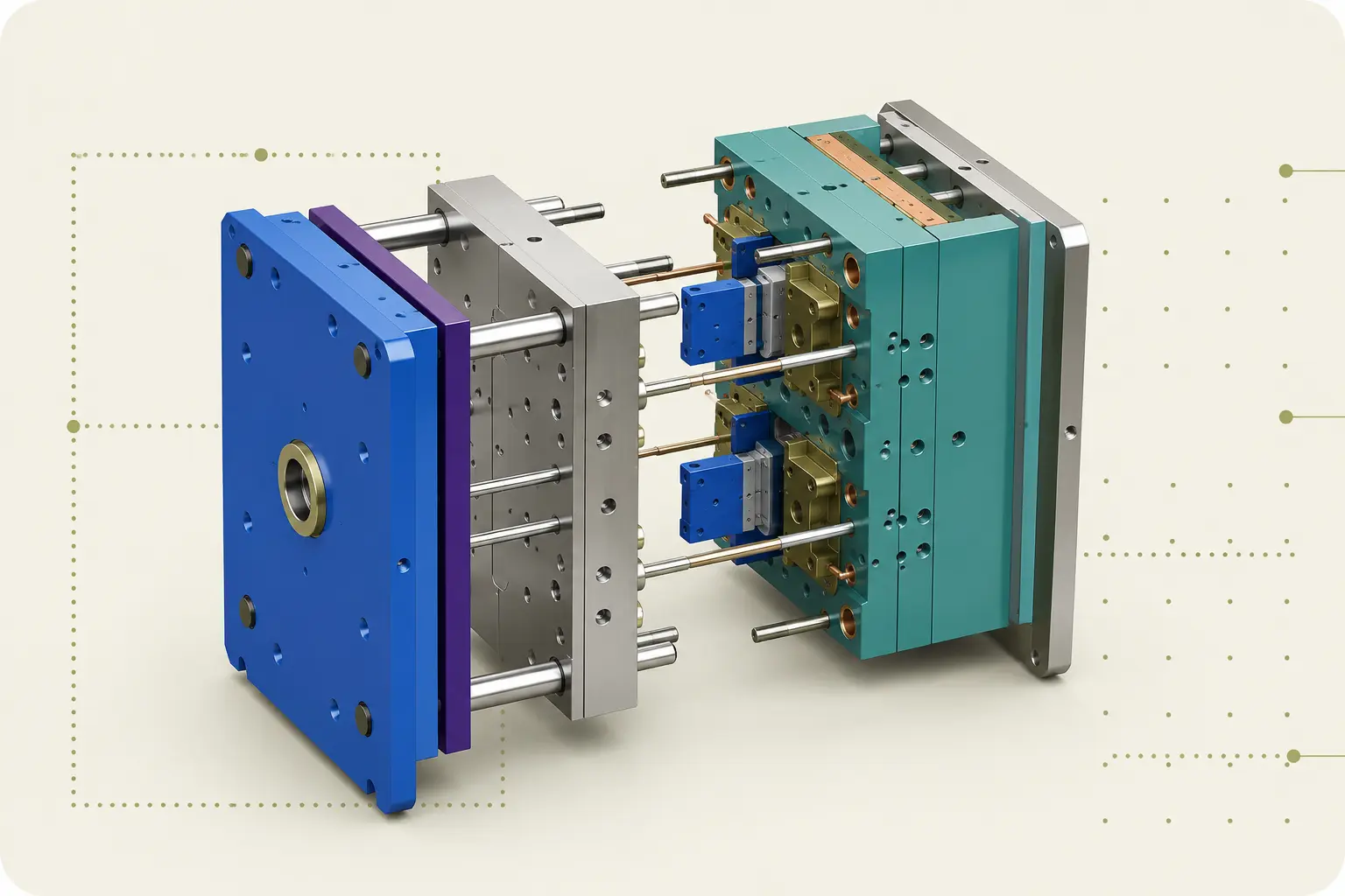 Engineered metal component